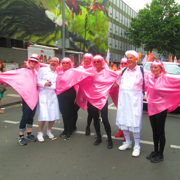 Freund_innen des Schwulen Netzwerks, CSD-Demo Köln, 6. Juli 2014